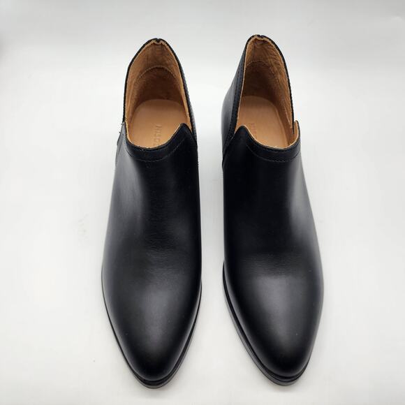 Nisolo Mia Everyday Ankle Bootie Size 7 Black Leather Slip-on Bootie - Picture 2 of 9